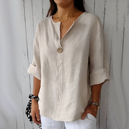 Anita™ | Elegantes Leinenhemd (50 % Rabatt)